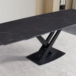 Tips For Buying Ceramic Dining Tables in charcoal grey